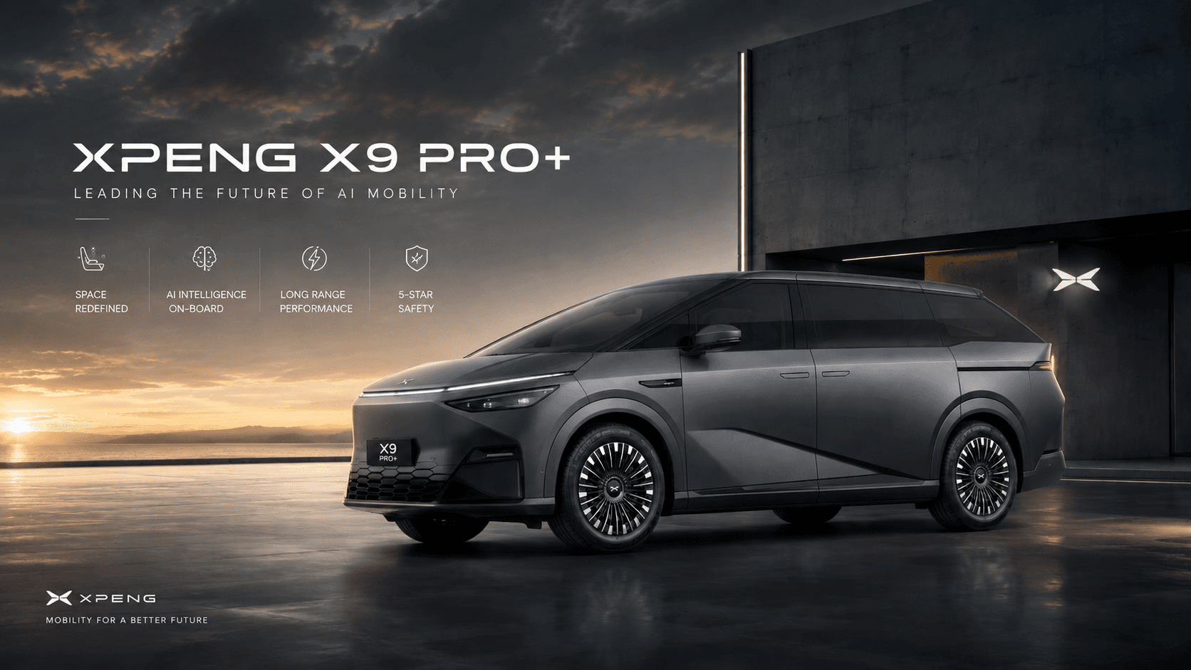 All New XPENG X9 Pro+