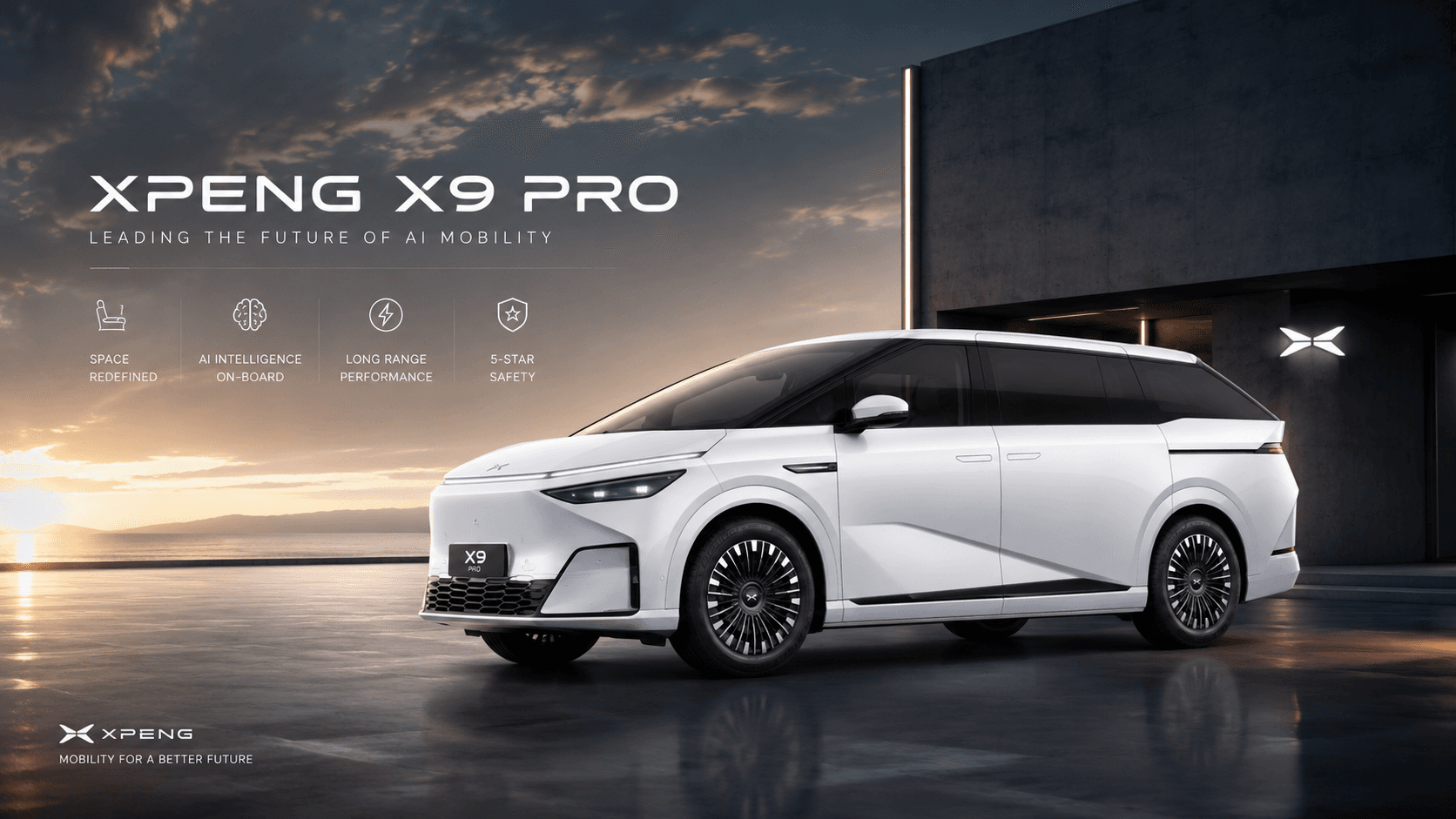 All New XPENG X9 Pro