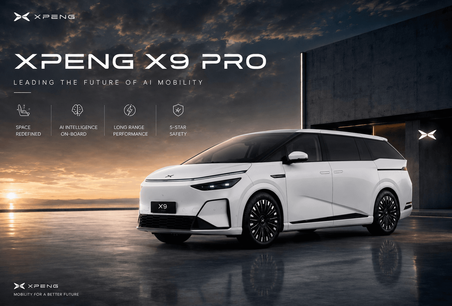 All New XPENG X9 Pro